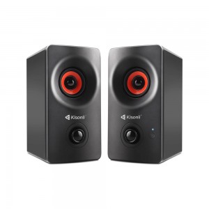 Ηχεία Kisonli AC-9002BT, Bluetooth, 2x5W, 220V, Μαυρο - 22146
