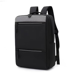 Laptop backpack No brand BP-11, 15.6", Μαυρο - 45300