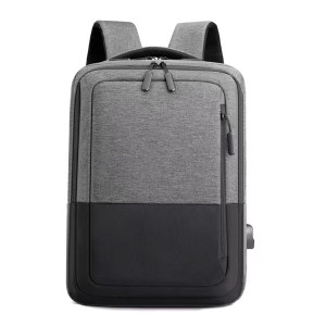 Laptop backpack No brand BP-24, 15.6", Black - 45304