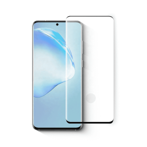 Fullscreen tempered glass No brand, For Samsung Galaxy S20 Ultra, 3D, 0.3mm, Μαύρο - 52555