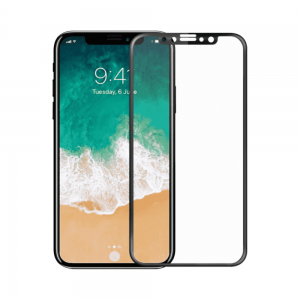 Screen protector Mocoson Polymer Nano Ceramic, Full 5D, για το iPhone XS Max, 0.3mm, Μαυρο - 52595