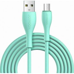 Joyroom USB - micro USB cable 2,4 A 1 m green