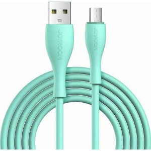 Joyroom USB - micro USB cable 2,4 A 1 m green