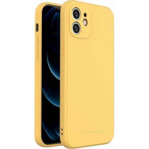 Wozinsky Color Back Cover Σιλικόνης Κίτρινο (iPhone XS Max)