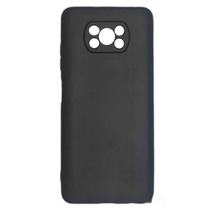 Soft Case TPU gel protective case cover for Xiaomi Poco X3 Pro / Poxo X3 NFC black