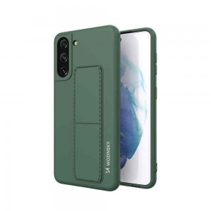 Wozinsky Kickstand Flexible Back Cover Σιλικόνης Dark Green (Samsung Galaxy S21+ 5G)