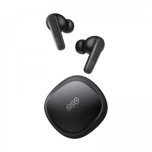 QCY T13X TWS Black - 30 hour battery - True Wireless in-ear earbuds - Quick Charge 380mAh