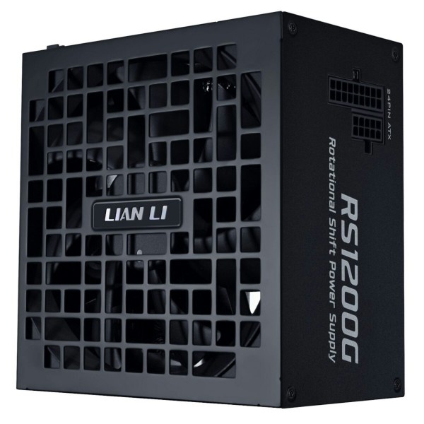 Lian Li RS1200G Black - 1200 Watt 80+ Gold PSU - 12V-2x6 Colored Cable - RS Hub - Fully Modular