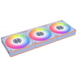 Lian Li UNI RGB FAN CL WIRELESS 120mm Reverse Blade White - (3pcs) - W/ controller - Static Pressure