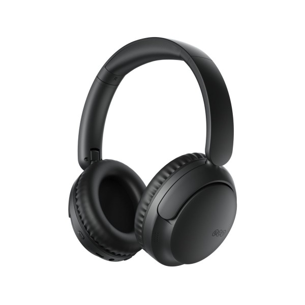 QCY H2S Lite Headphones Black - Type-C & Bluetooth Clear Call ENC iOS/Android 60hours 10m 40mm