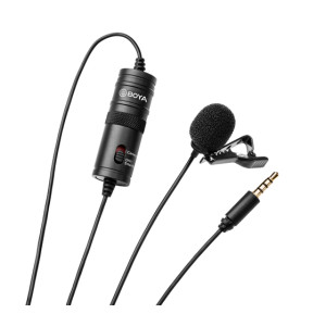 BOYA BY-M1 wired mic Universal Lavalier Microphone