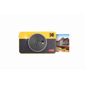 Kodak Mini Shot 2 Retro -Instant Camera & Photo Printer (5.3 x 8.6 cm), iOS & Android BT + 8 Sheets