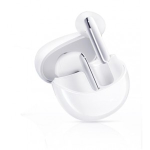 QCY AilyBuds Pro Semi-Ear ANC TWS White 6 mic & A.I. Noise Cancel. LDAC Audio Ultra HD Multi-point