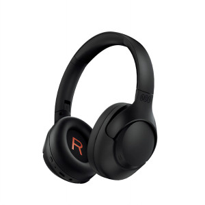 QCY H3 High-Res Headset Black w. Mic, Active Noise Canceling with 4 mode ANC 60h Multipoint