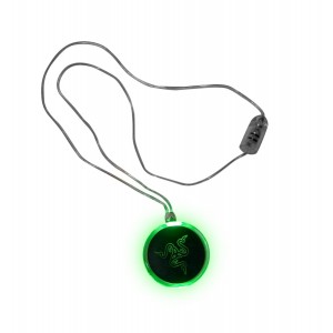 Razer LED pendant (Cult of Razer Medallion, Green light)