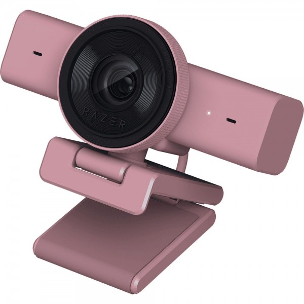Razer KIYO V2 X Quartz - 2K 60fps - Auto Focus - 80° FOV - Low Light Sensor - USB Streaming Webcam