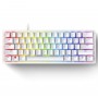 Razer HUNTSMAN MINI MERCURY ED. - 60% Opto Mechanical Gaming Keyboard Purple Switch - US Layout