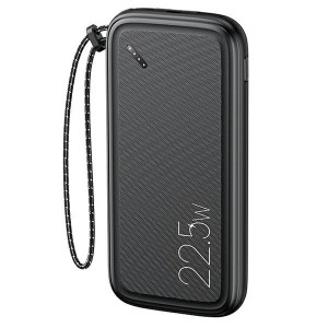 Usams powerbank pb56 10000mah 22.5w 2xqc3.0+pd fast charge czarny /black 10kcd15101 (us-cd151)