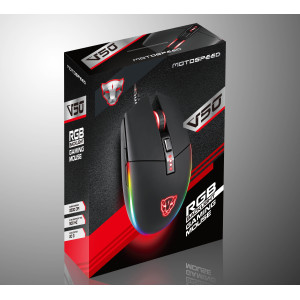 Motospeed V50 Gaming Ποντικι Mε RGB Backlight